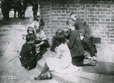 Child Poverty, London by English Photographer